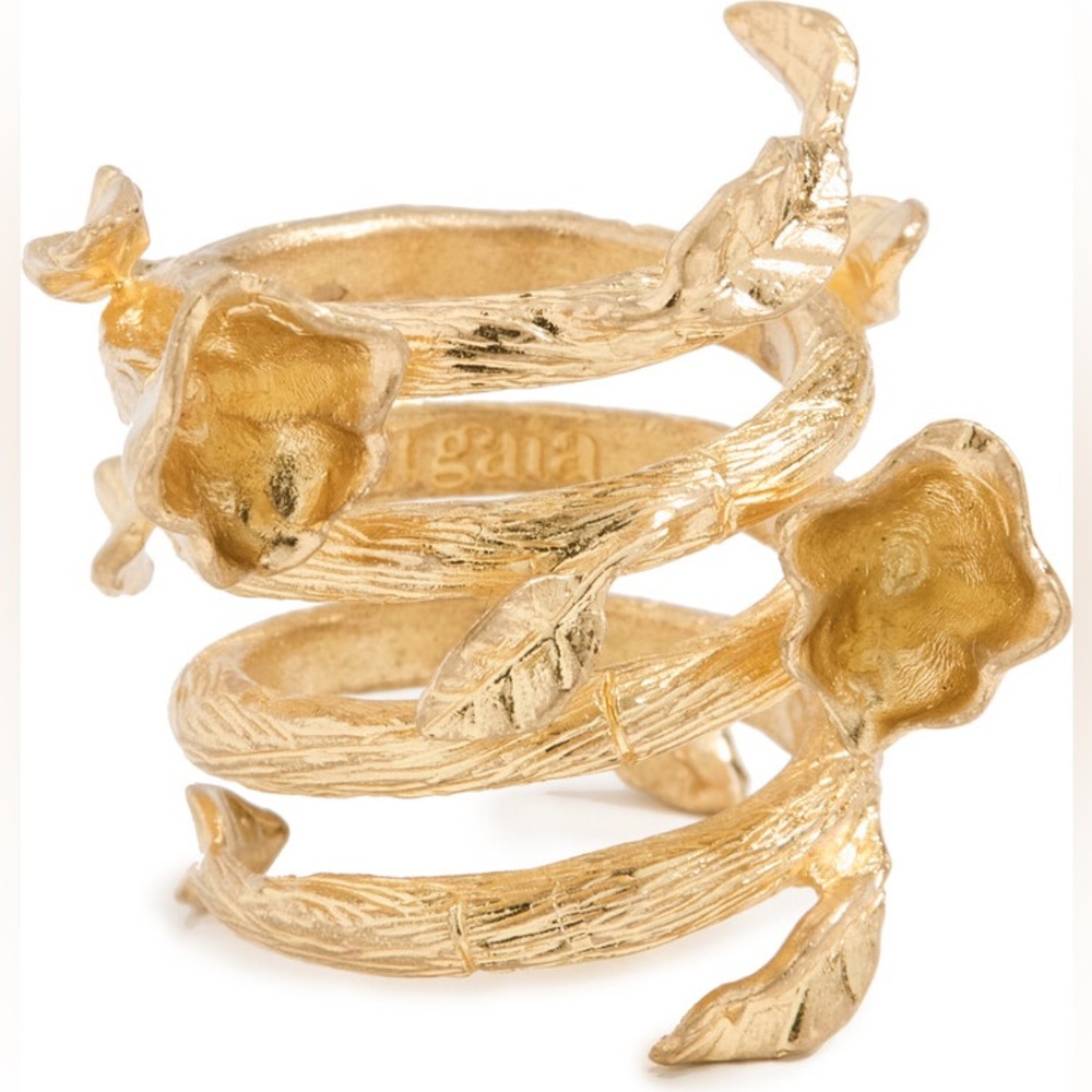 Cult Gaia Fana Ring | Brushed Brass
